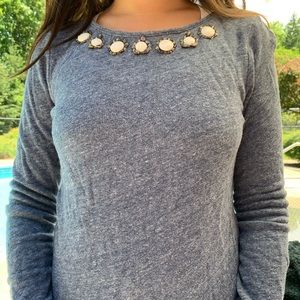 Loft bejeweled sweatshirt
